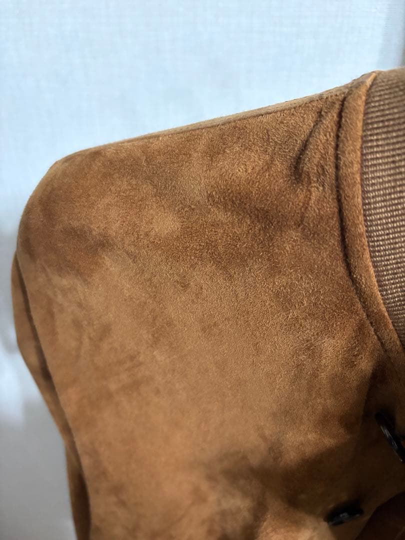 VALSTAR ゴートスエード ドライビングブルゾン　48