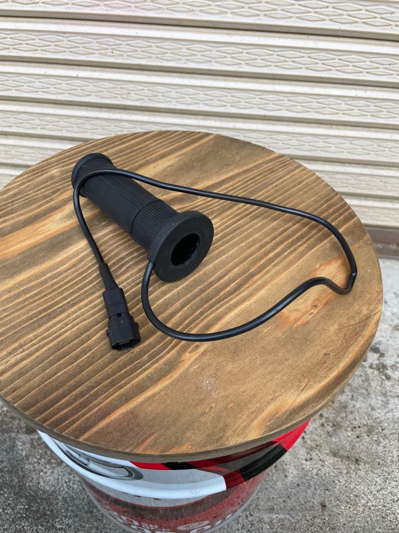 メダカ　バイク用 キジマハンドルグリップ ヒーターブラック