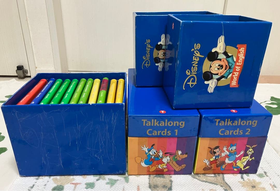 激安送込DWEディズニー英語システムBasic ABCsシングアロング教材セット