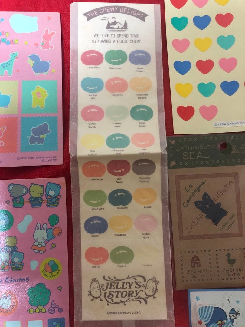 の*ん様 【美品】 サンリオ Sanrio シール まとめ売り 昭和レトロ 激レ