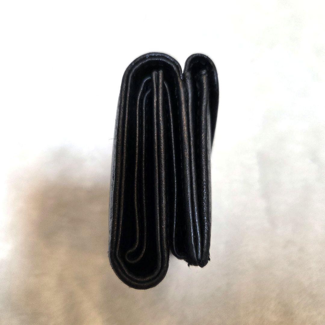 美品 ヴィヴィアンウエストウッド　3つ折り財布　レター型　オーブ　黒