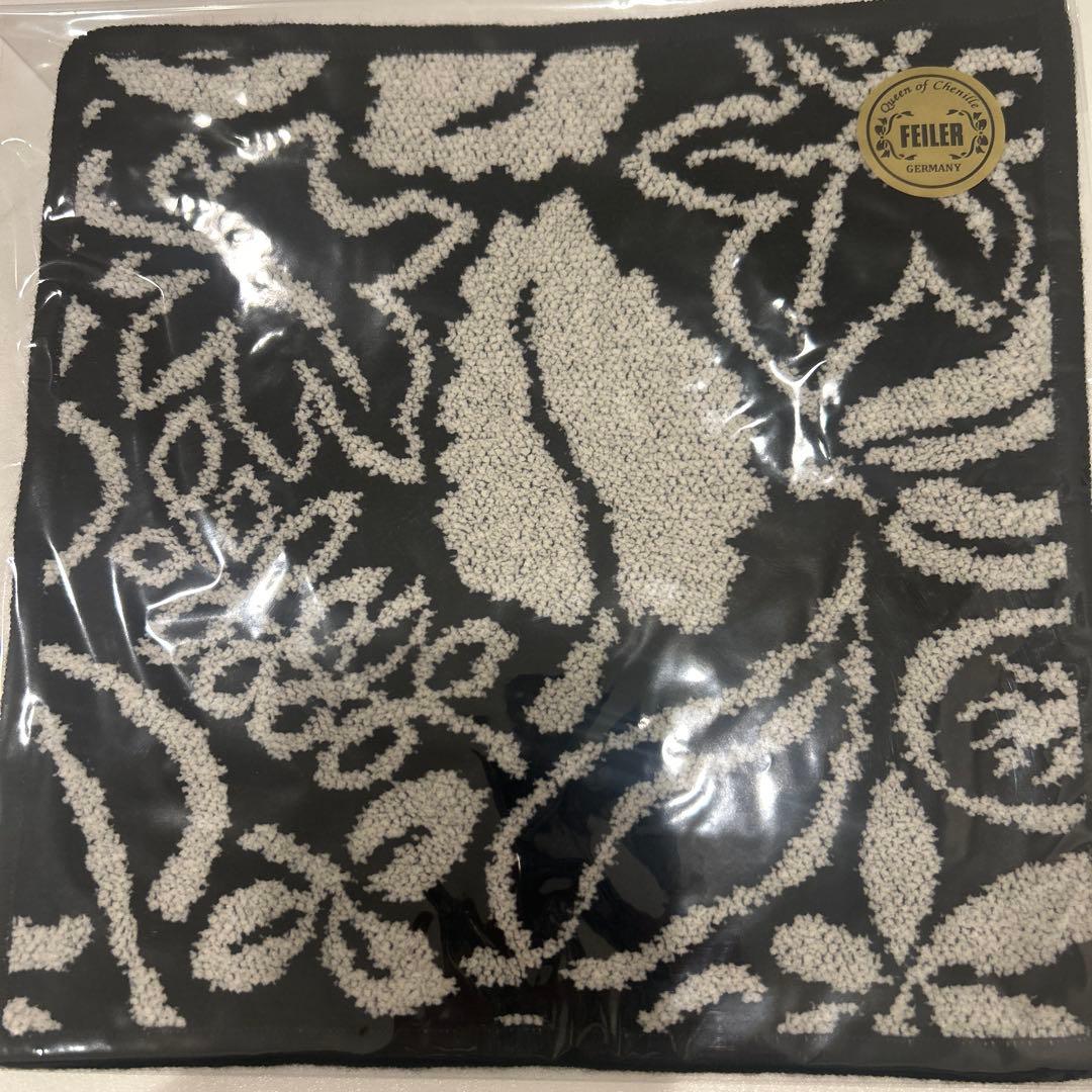 FEILER 花柄・葉柄 タオルハンカチ 2枚セット