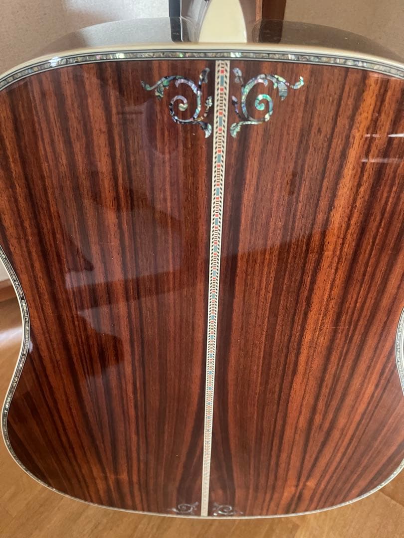 豪華装飾インレイ　アコースティックギター