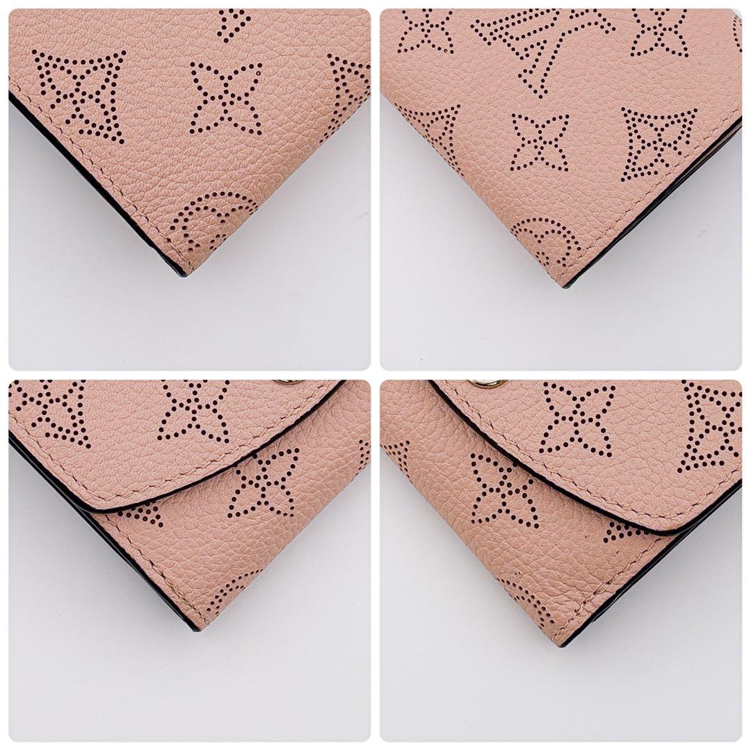 特上美品★ルイヴィトン マヒナ ポルトフォイユ イリス XS マグノリア ピンク
