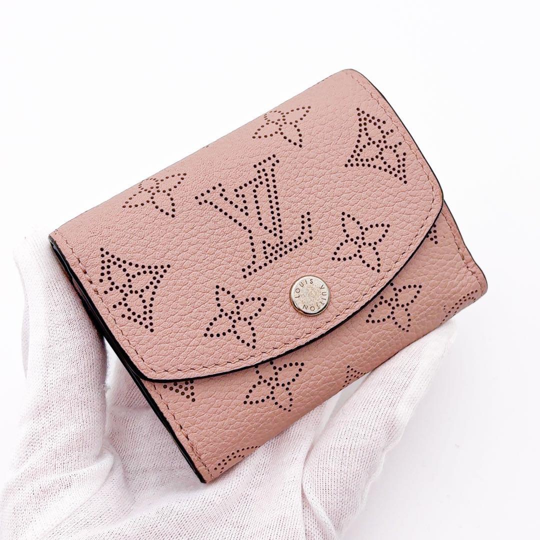 特上美品★ルイヴィトン マヒナ ポルトフォイユ イリス XS マグノリア ピンク