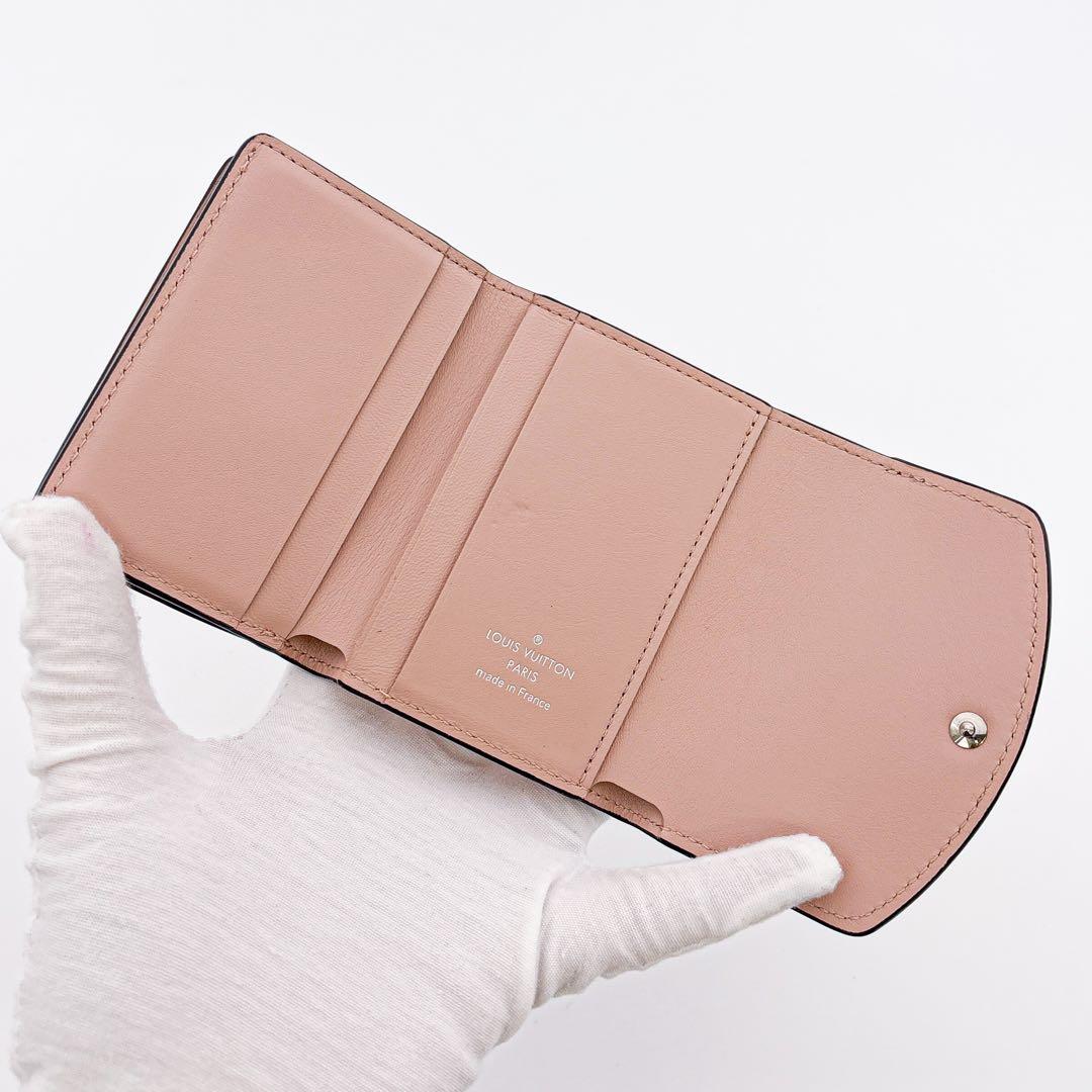 特上美品★ルイヴィトン マヒナ ポルトフォイユ イリス XS マグノリア ピンク