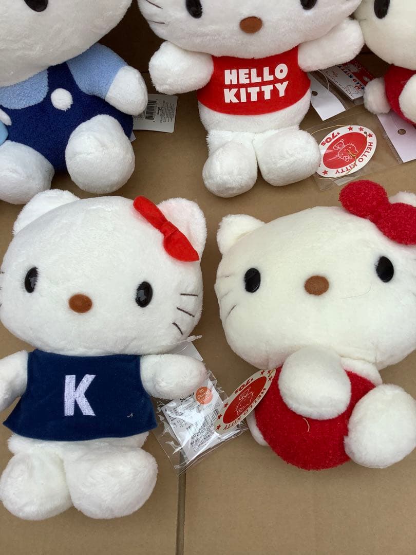 ハローキティ ぬいぐるみ 6体セット　まとめ売り
