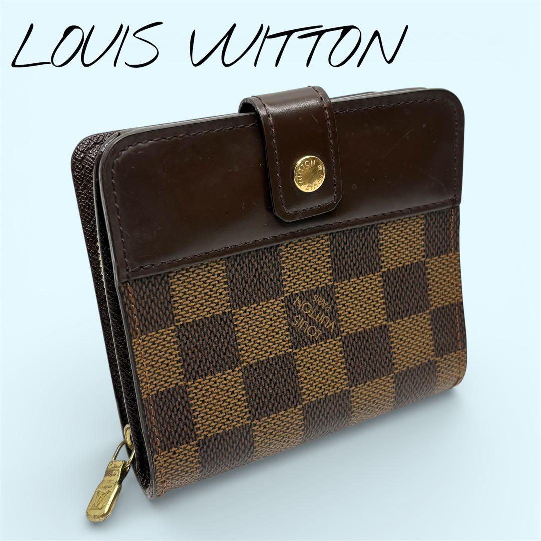 LOUIS VUITTON ルイヴィトン　折り財布　ダミエ