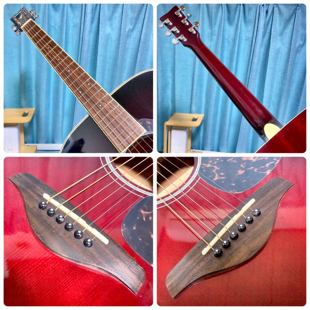 【牛骨】ヤマハ☆FG720S！赤！アコギ【弾き易く調整☆新品の弦】