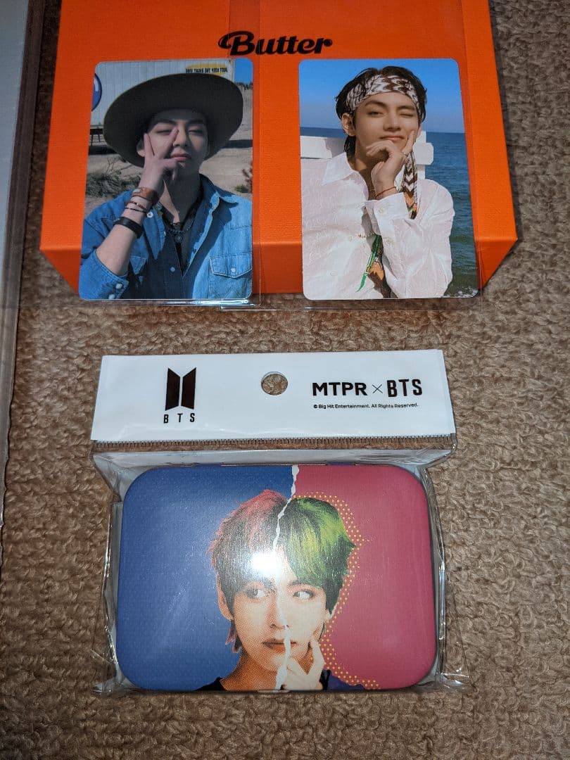 BTS goes on! Dicon BUTTER ラキドロ コンタクトケース