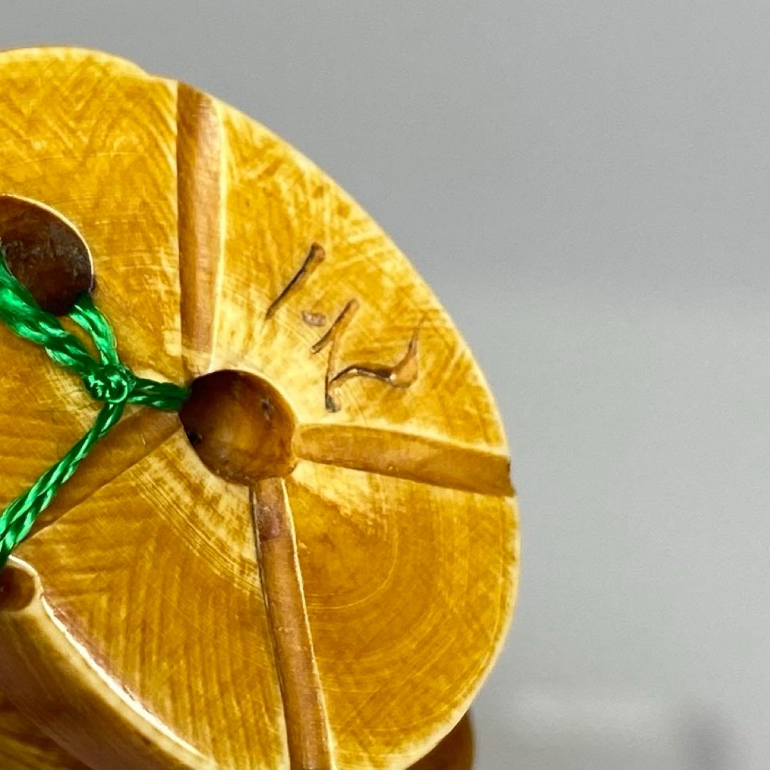 在銘　極上　鳥　根付　24g タサチ　東さ7-0916☆2F