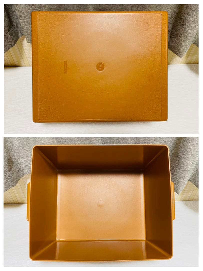 2個セット/タッパーウェア/ディープ/スーパーケース/収納ボックス/衣装ケース②