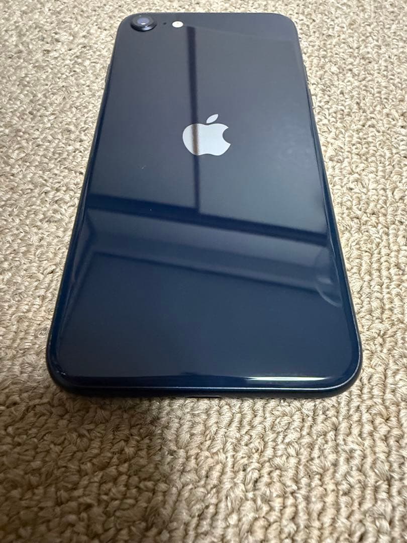 【第3世代】バッテリー100％　iPhoneSE 128GB ミッドナイト