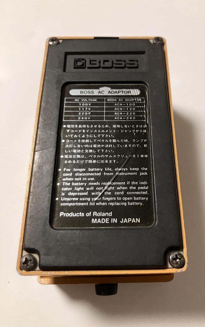 BOSS T Wah TW-1 ギターエフェクター　 タッチワウ　オートワウ