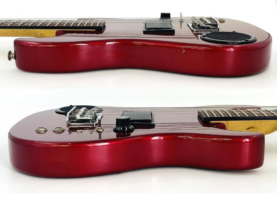 michael アンプ内蔵 ミニエレキギター スピーカー搭載【整備品】