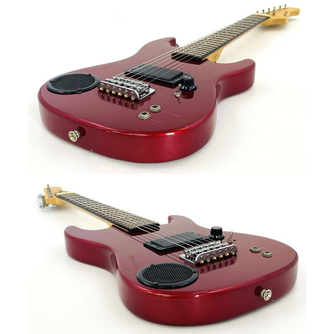 michael アンプ内蔵 ミニエレキギター スピーカー搭載【整備品】