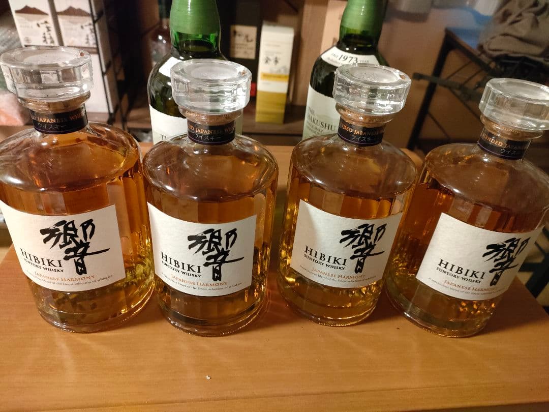 響4本と白州2本セット