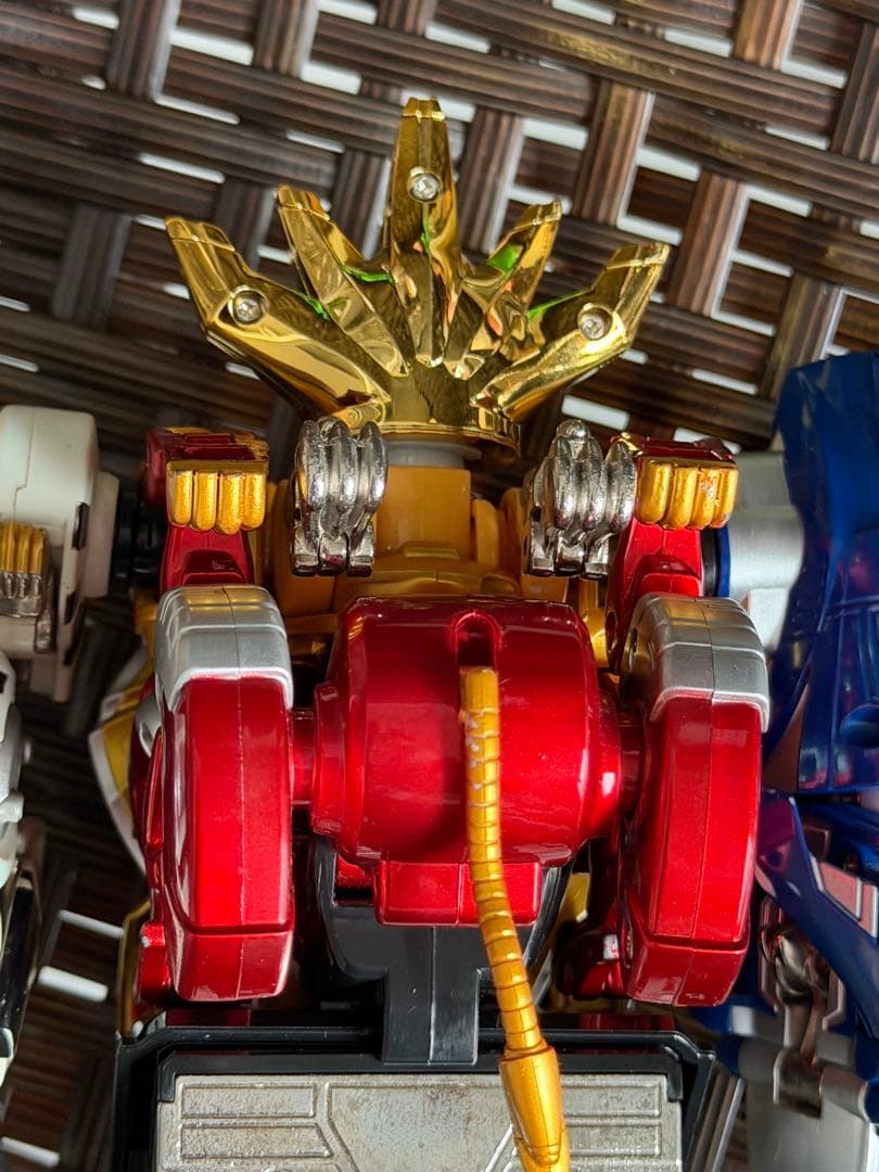 美品　超合金　DX百獣戦隊ガオレンジャー　ガオキング&ガオエレファント