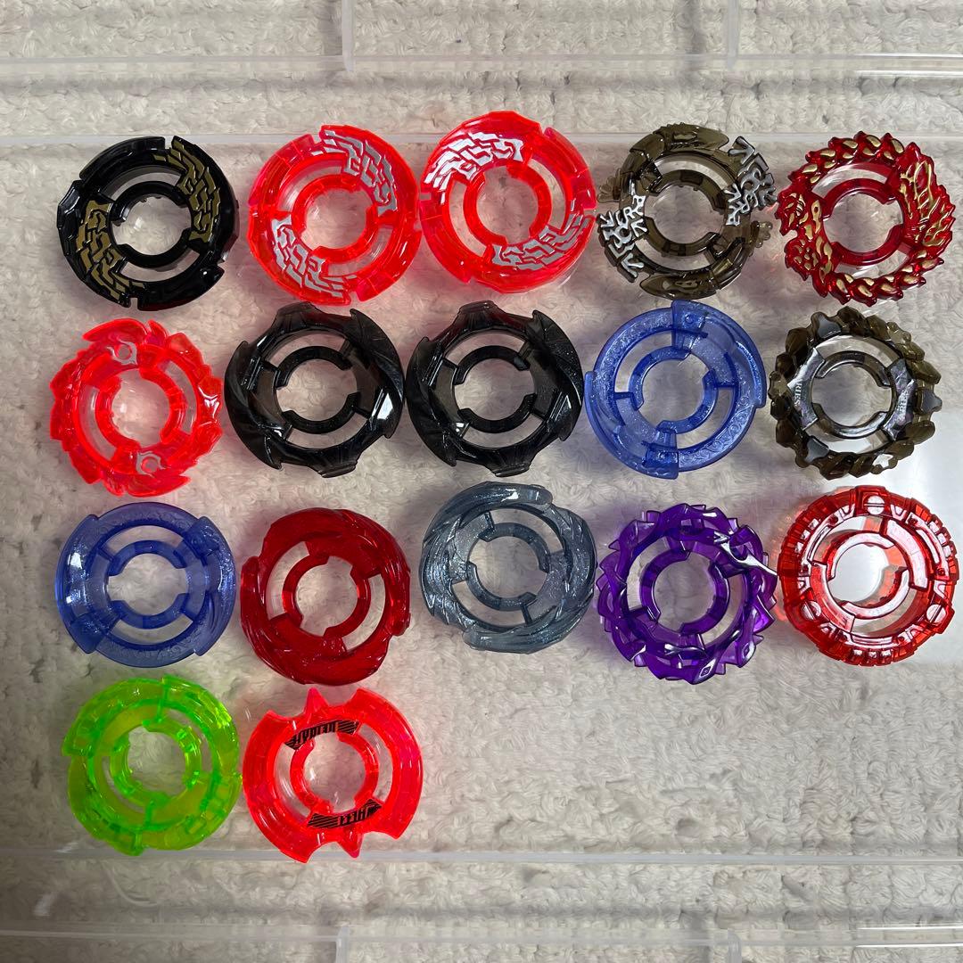 メタルファイトベイブレード　クリアウィール17個　大会入賞