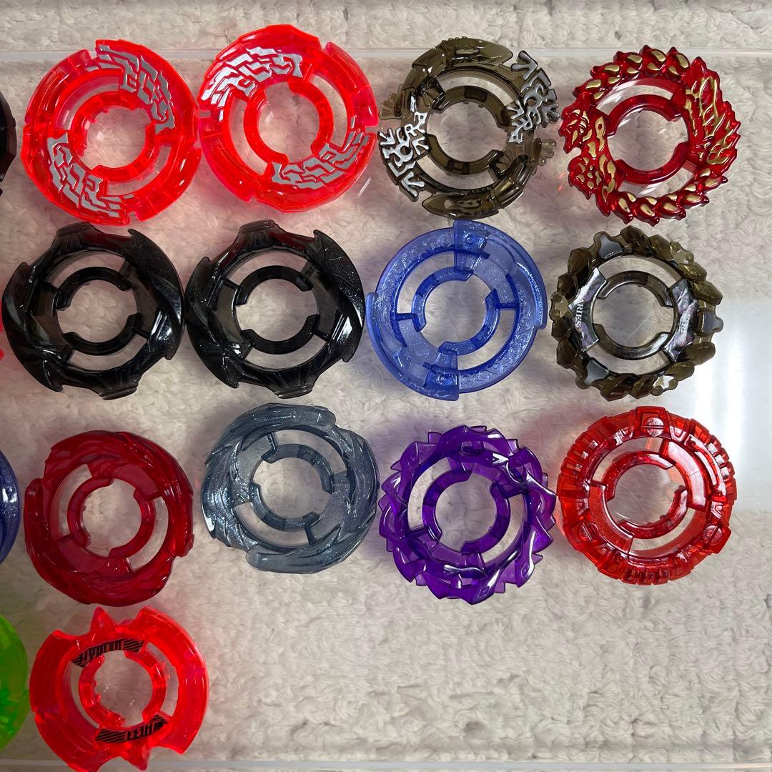 メタルファイトベイブレード　クリアウィール17個　大会入賞