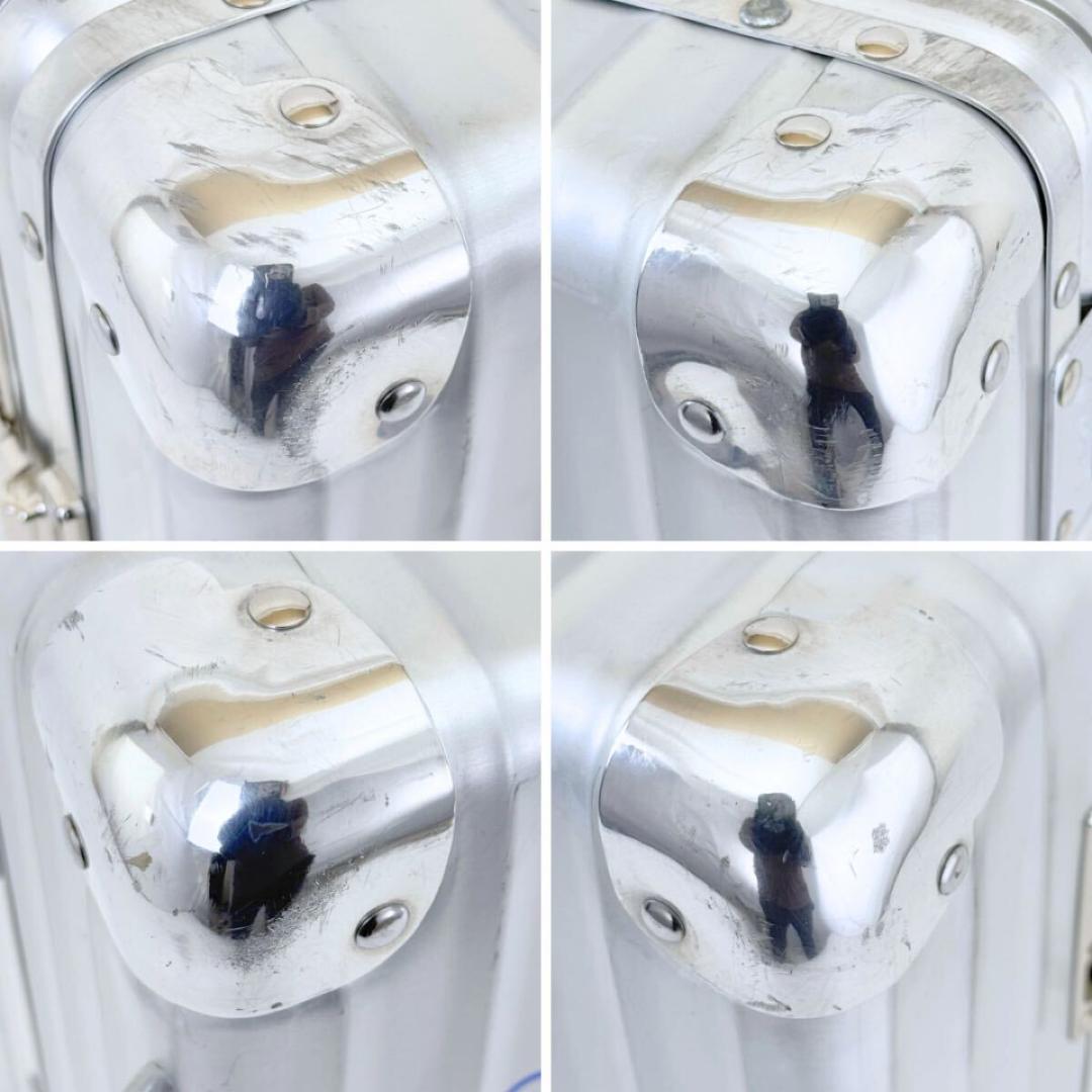 美品 リモワ クラシックフライト 33L 機内持ち込み 2輪 TSAロックベルト