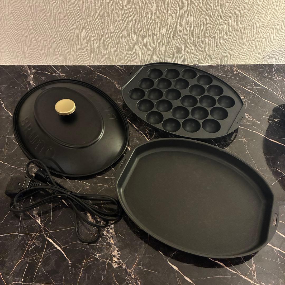 BRUNO ブルーノ オーバルホットプレート BOE053 ブラック