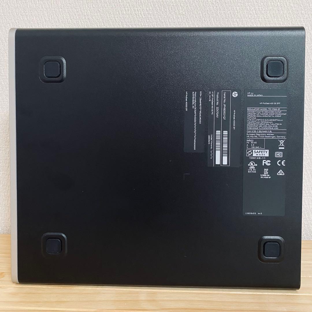 HP ProDesk 400 G5 SFF 第8世代 SSD Office
