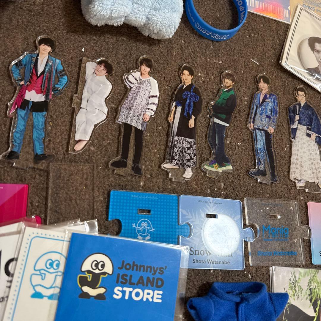 渡辺翔太 グッズ 大量 まとめ売り Man 歴代コンプリート