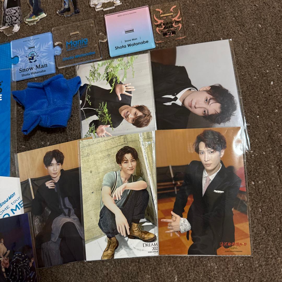 渡辺翔太 グッズ 大量 まとめ売り Man 歴代コンプリート