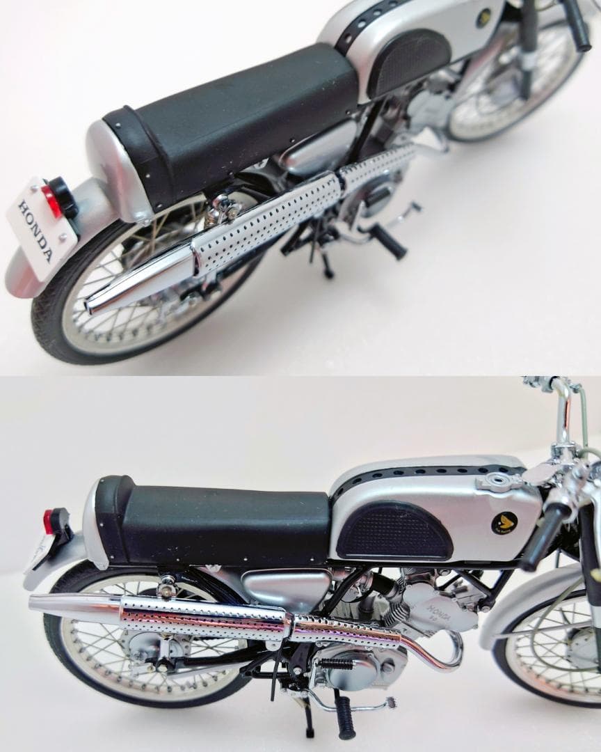 希少　EBBRO　ホンダ　CR110　ストリート　1962　バイク　精密模型