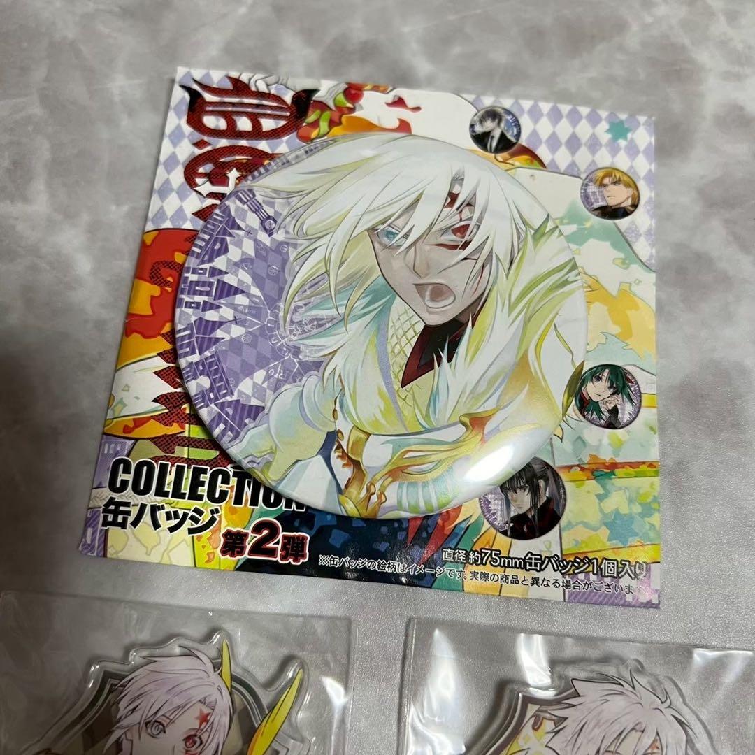 D.Gray-man① Dグレ アレン コレクション缶バッジ アクリルバッジ①