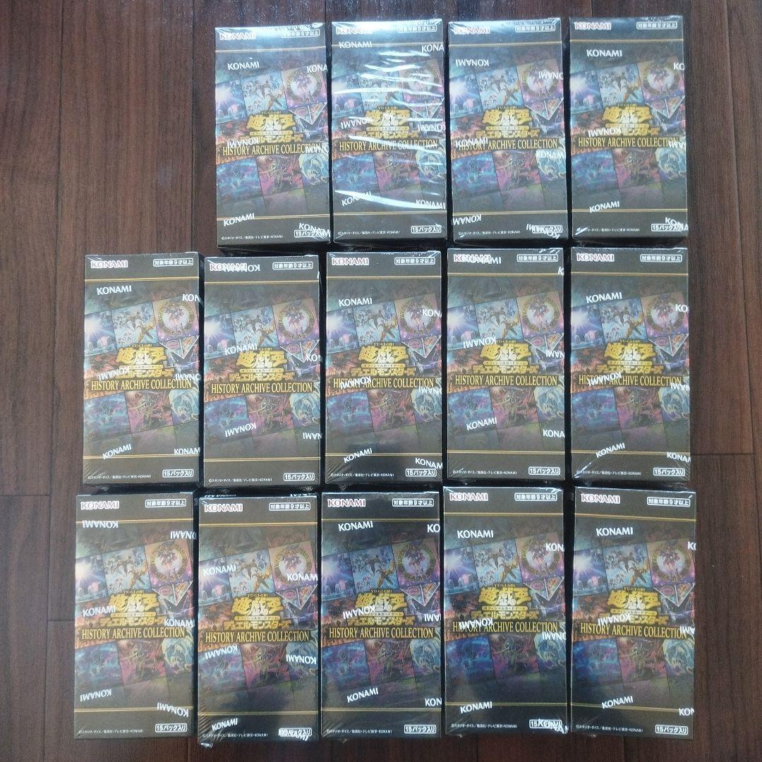 【完全未開封】遊戯王 ヒストリーアーカイブコレクション14BOX　シュリンク付き