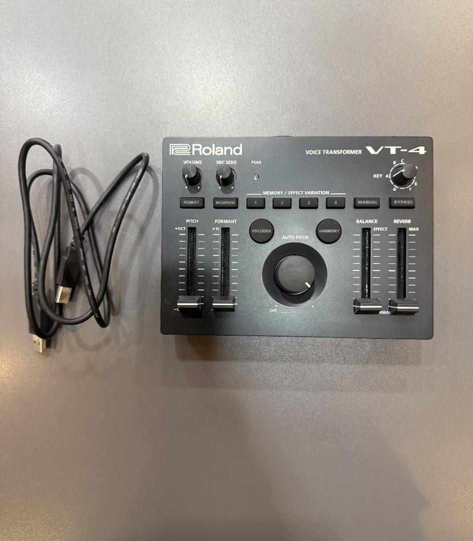 Roland ローランド VT-4 ボイストランスフォーマー 中古品