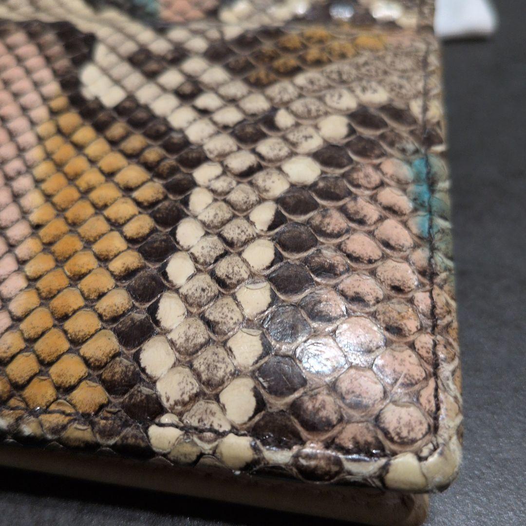 ブ*e様 【クリスマスセール中】GUCCI 金運風水グッチ　パイソン　蛇革　レザ