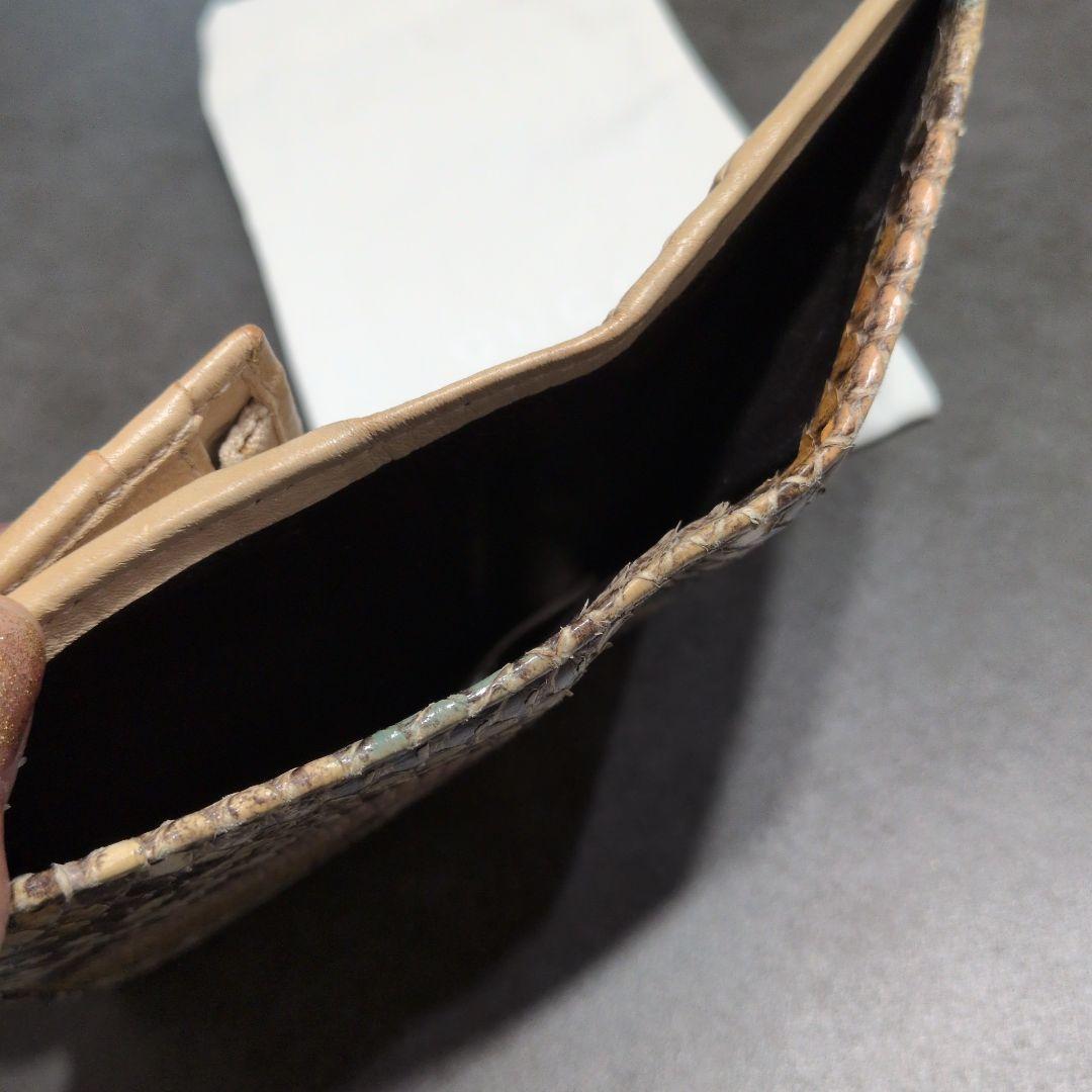 ブ*e様 【クリスマスセール中】GUCCI 金運風水グッチ　パイソン　蛇革　レザ