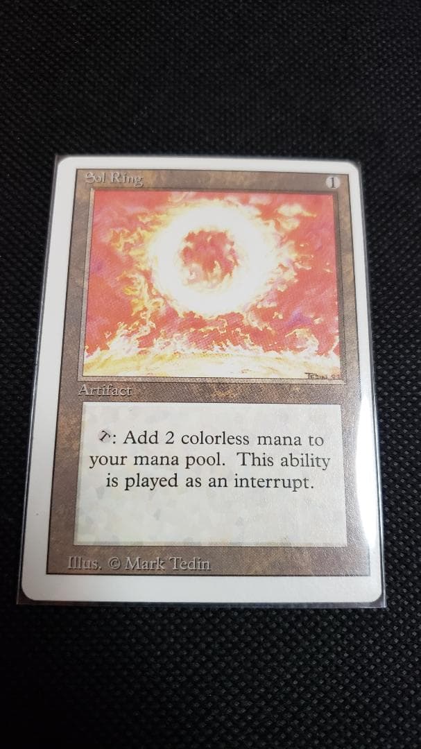 MTG 太陽の指輪 英語 エラー