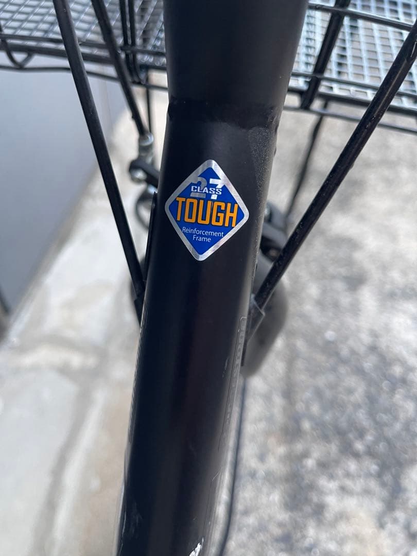 ブリヂストン　シティサイクル 27インチ　ブラック