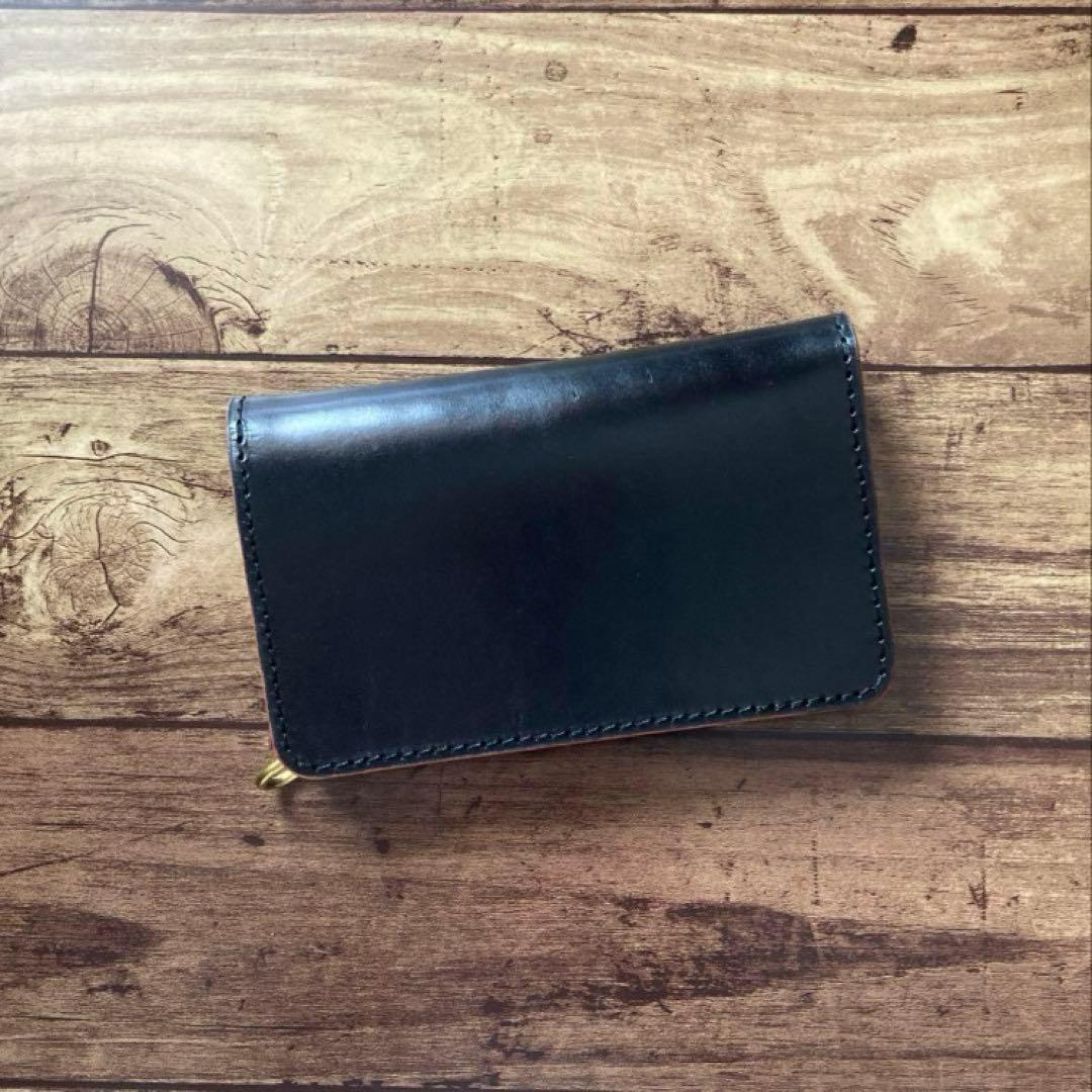 【ぽ】北米ステアハイド トラッカーウォレット150【お札を折らずに収納】