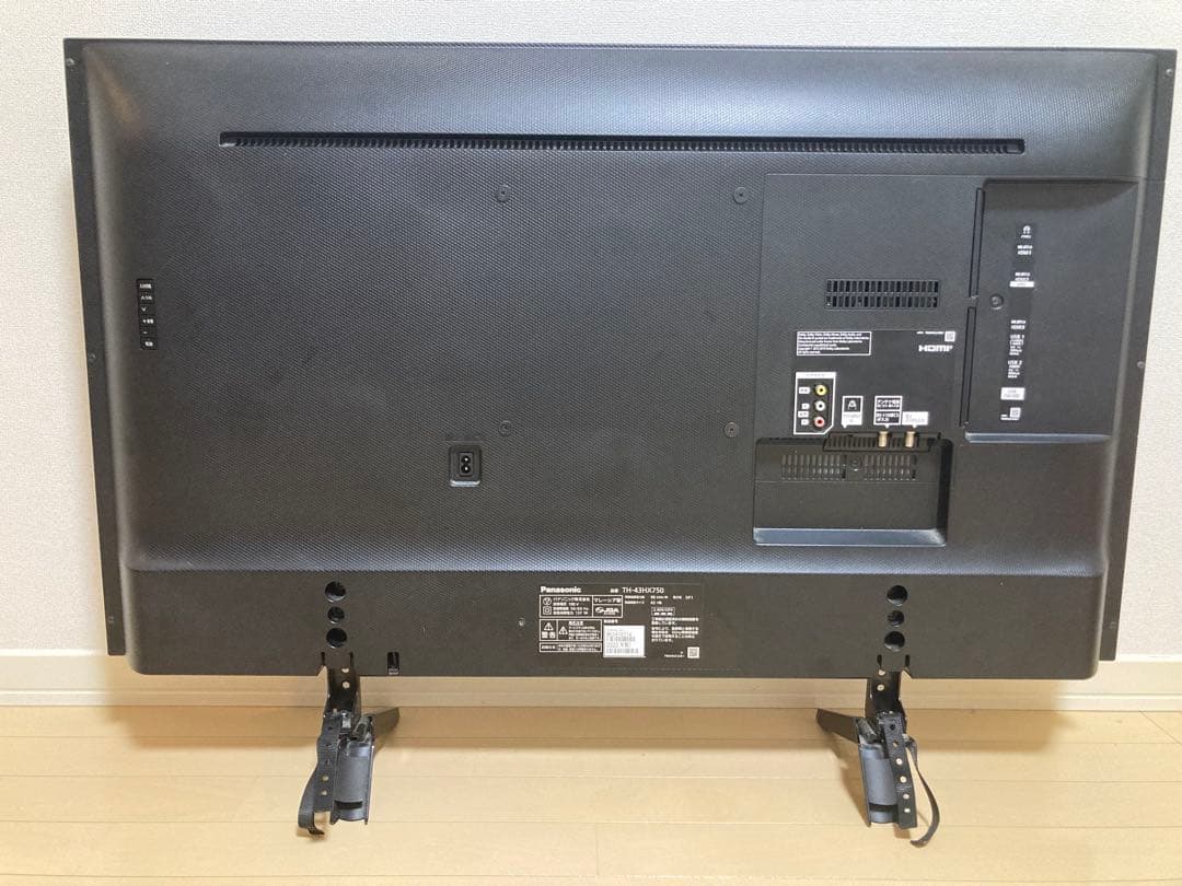 【ジャンク品】Panasonic TH-43HX750 4K対応
