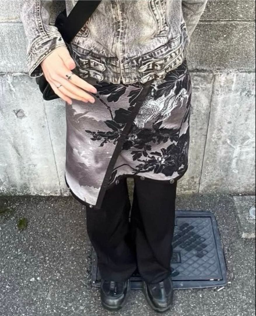 OzzOn hikozoh 龍 巻きスカート オッズオン