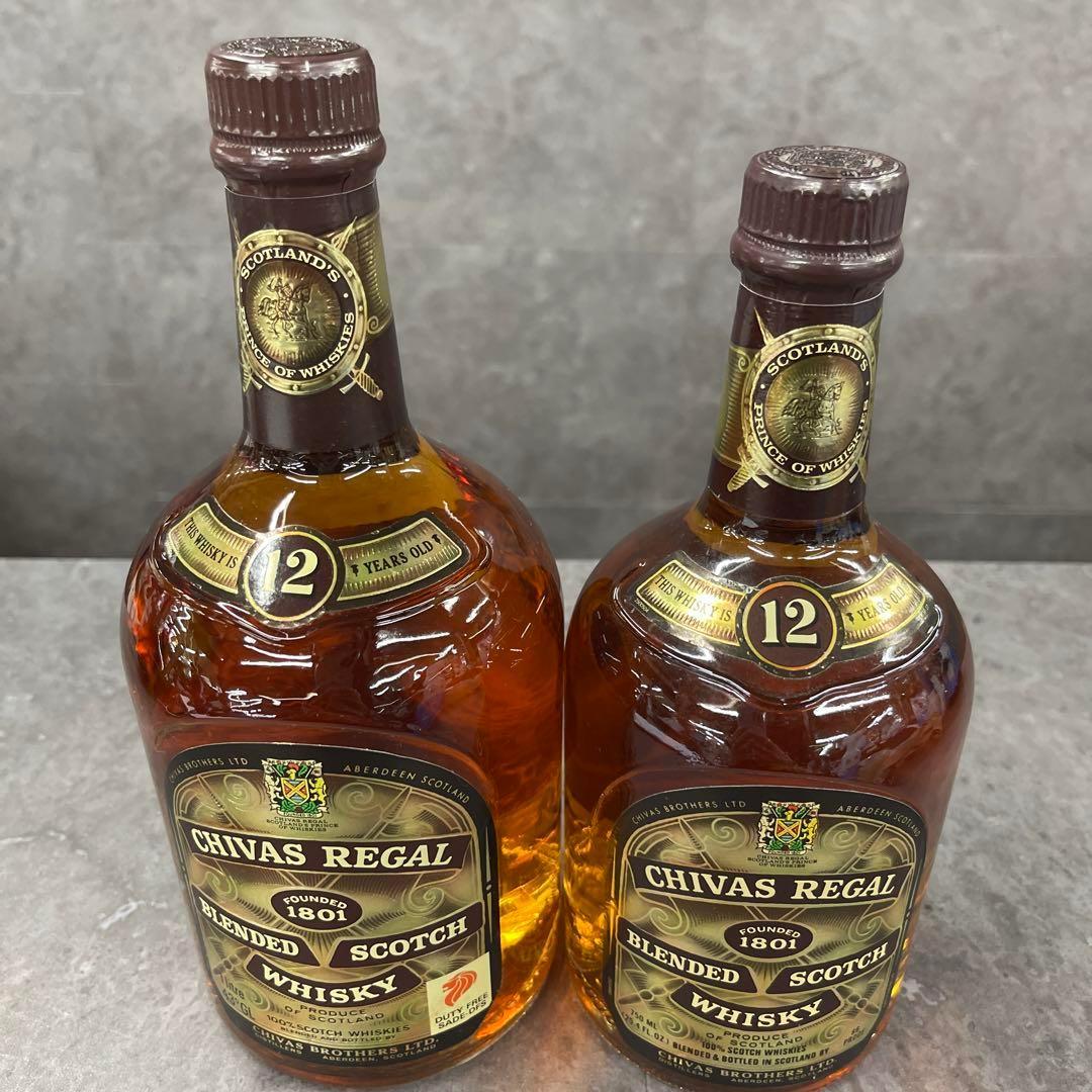 3本　スーパーニッカプレミアム　CHIVAS REGALシーバスリーガル 12年