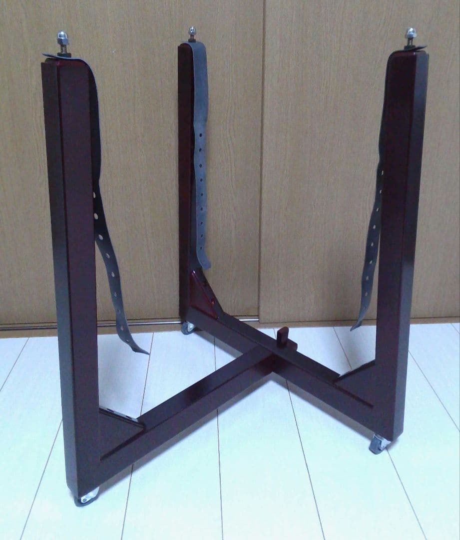 【美品!!１点限り】１.２〜１.６尺　桶胴太鼓用　三柱台座