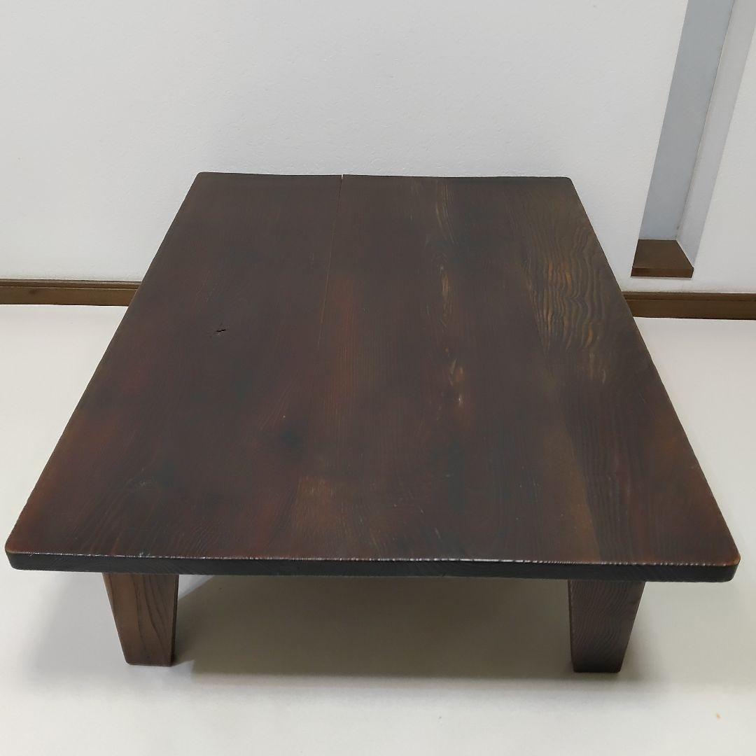 職人の技が光る！ アンティーク 木組み ちゃぶ台 座卓 ローテーブル 昭和レトロ