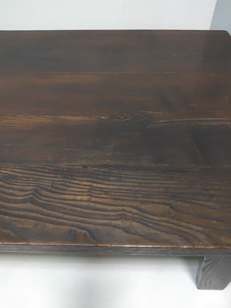 職人の技が光る！ アンティーク 木組み ちゃぶ台 座卓 ローテーブル 昭和レトロ