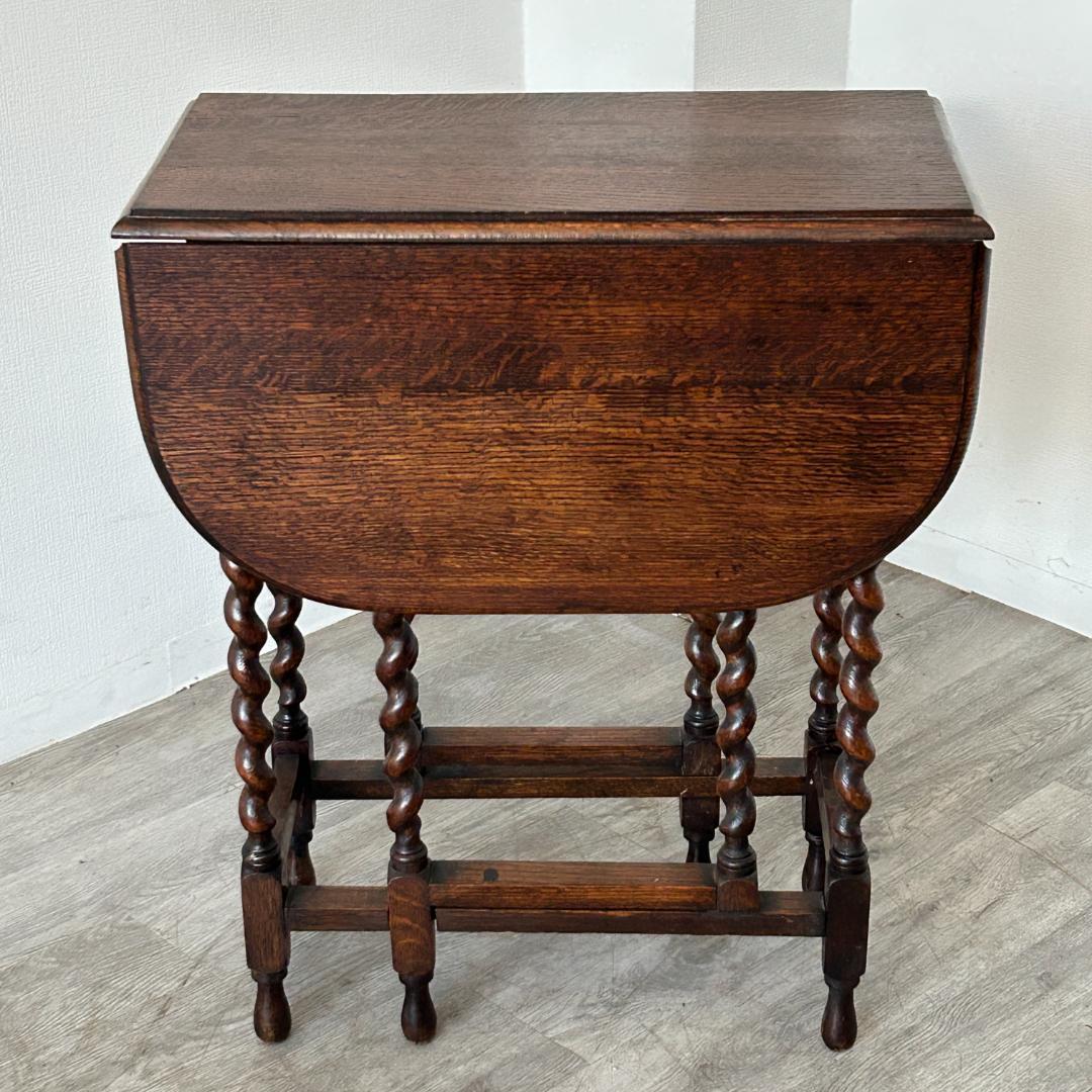 イギリス アンティーク家具 ゲートレッグテーブル 1930年頃 853A