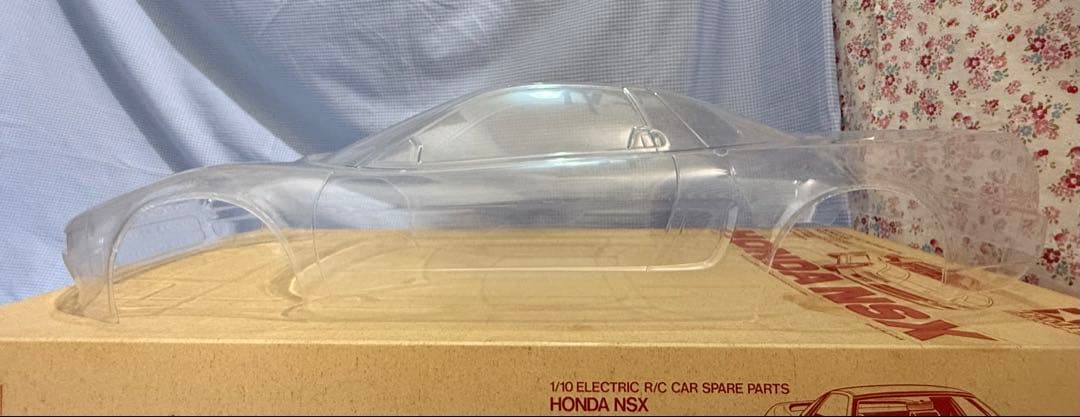 タミヤ★HONDA NSX スペアボディ 1/10スケール★ボディカット済み