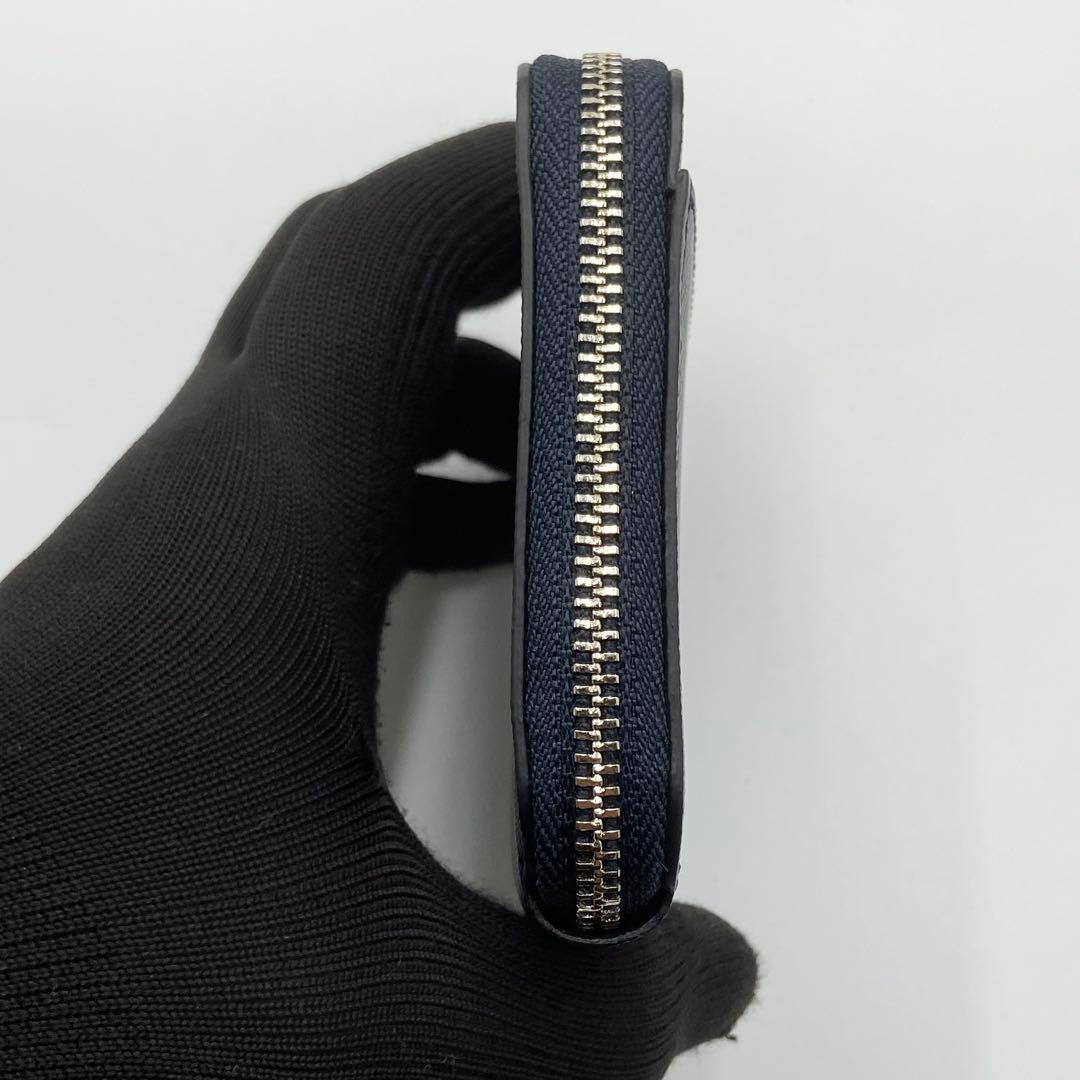 未使用級　ATAO アタオ　チェス　折り財布　レザー　シェードグレー