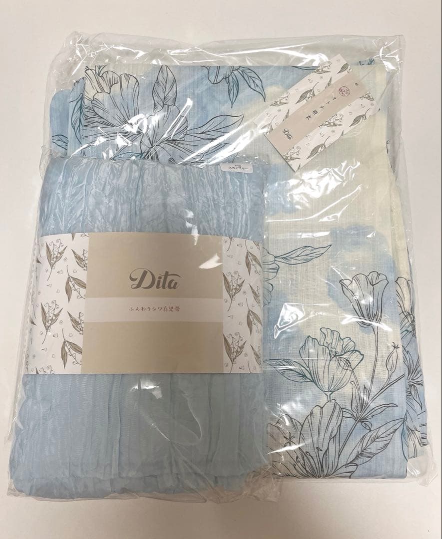 【新品・未使用】Dita 浴衣 浮世の清風しらべ｜兵児帯・腰紐付き3点セット