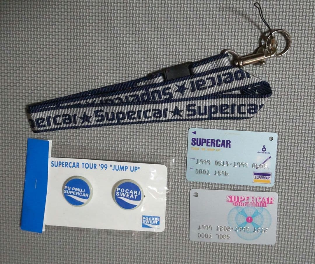 スーパーカー ライブグッズ 1999年 まとめ売り Supercar バンド