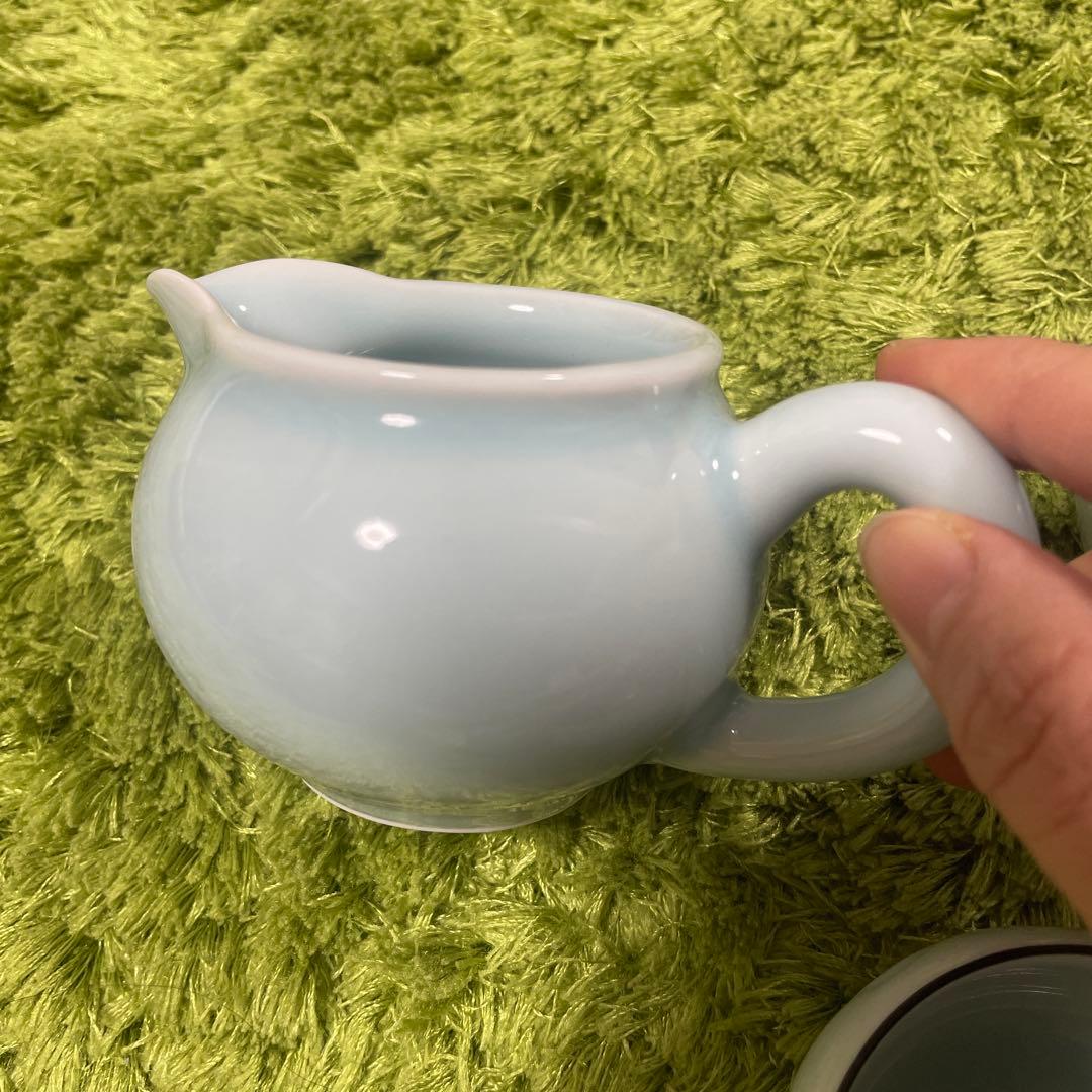 美品⭐︎龍泉青磁茶器一式